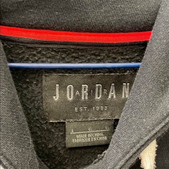 Men's Black Jordan Jumpman Pullover Hoodie - Picture 2 of 13